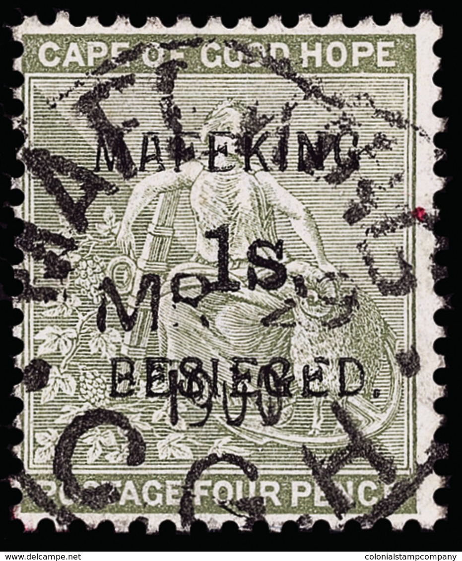 O Cape Of Good Hope / Mafeking - Lot No.484 - Cap De Bonne Espérance (1853-1904)