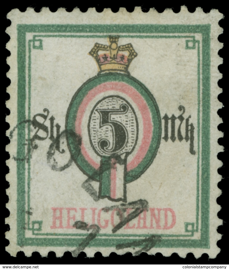 O Heligoland - Lot No.671 - Heligoland (1867-1890)