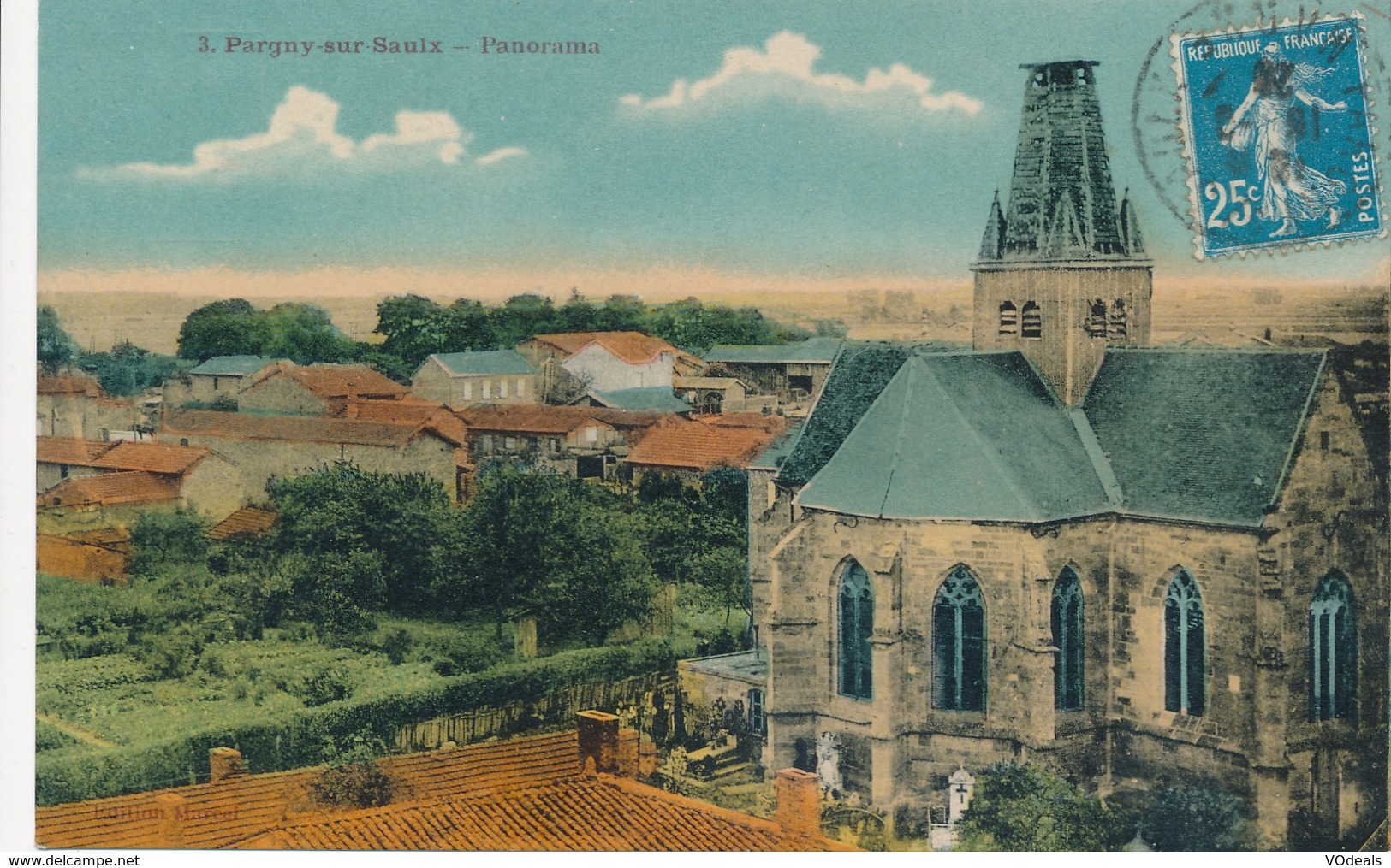 CPA - France - (51) Marne - Pargny Sur Saulx - Panorama - Pargny Sur Saulx