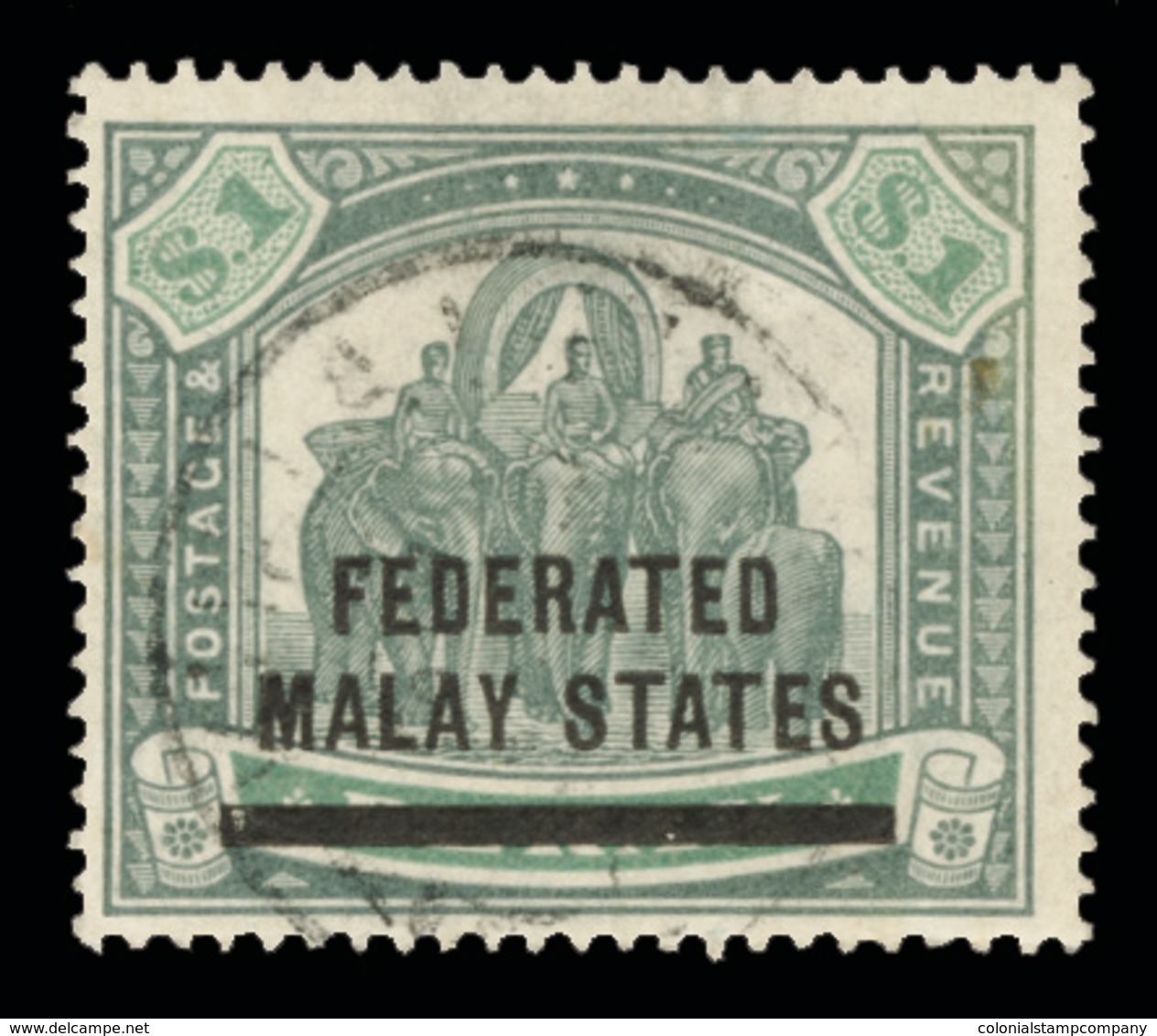 O Malaya (Federated States) - Lot No.839 - Timbres-taxe