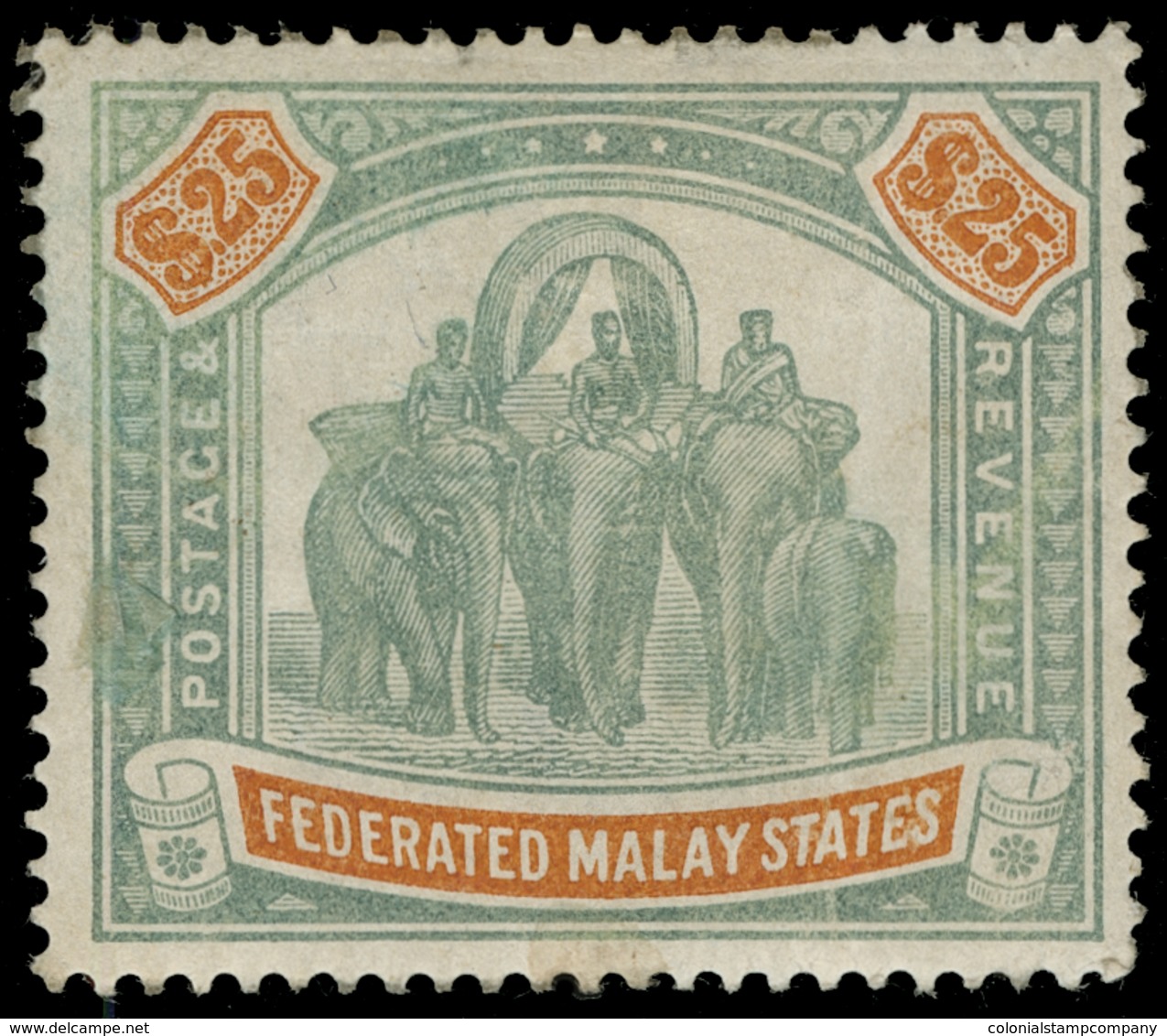 * Malaya (Federated States) - Lot No.841 - Timbres-taxe