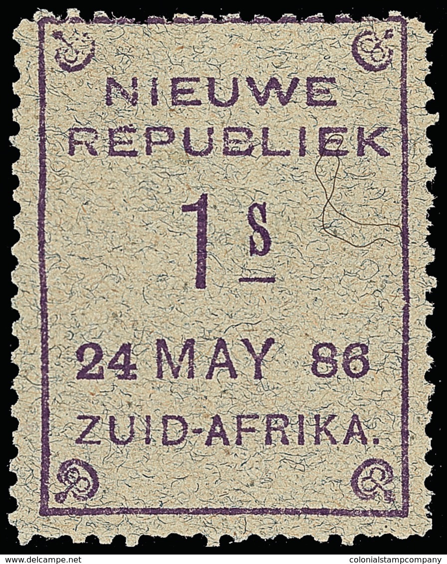 * New Republic - Lot No.1016 - Nieuwe Republiek (1886-1887)