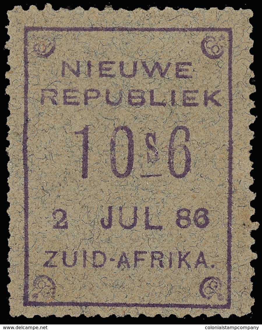 * New Republic - Lot No.1019 - Nieuwe Republiek (1886-1887)