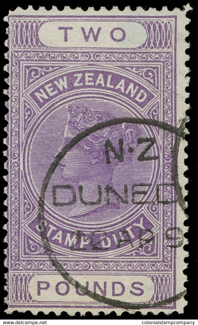 O New Zealand - Lot No.1058 - Postal Fiscal Stamps