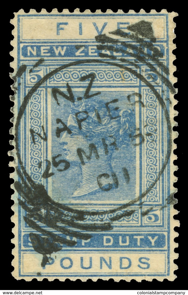 O New Zealand - Lot No.1060 - Fiscal-postal