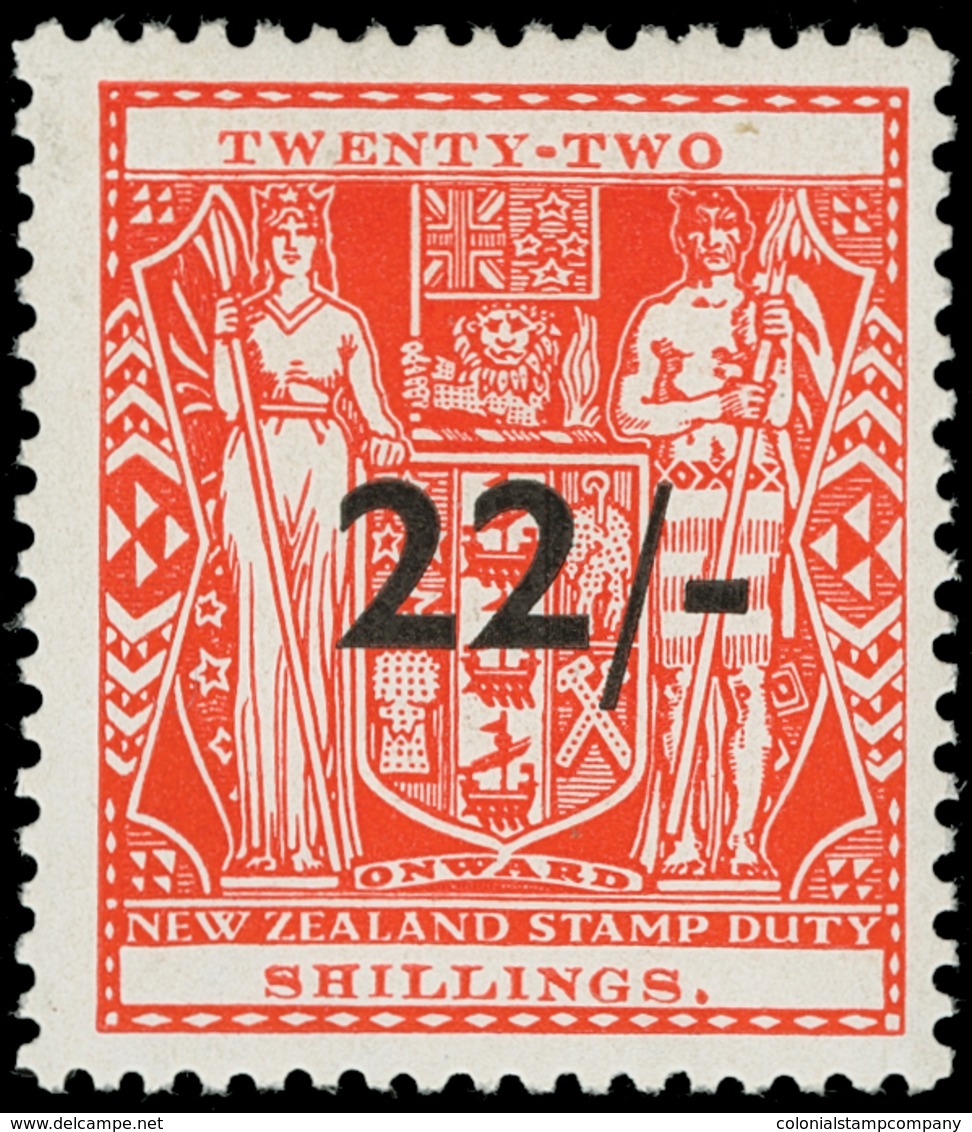 * New Zealand - Lot No.1068 - Post-fiscaal