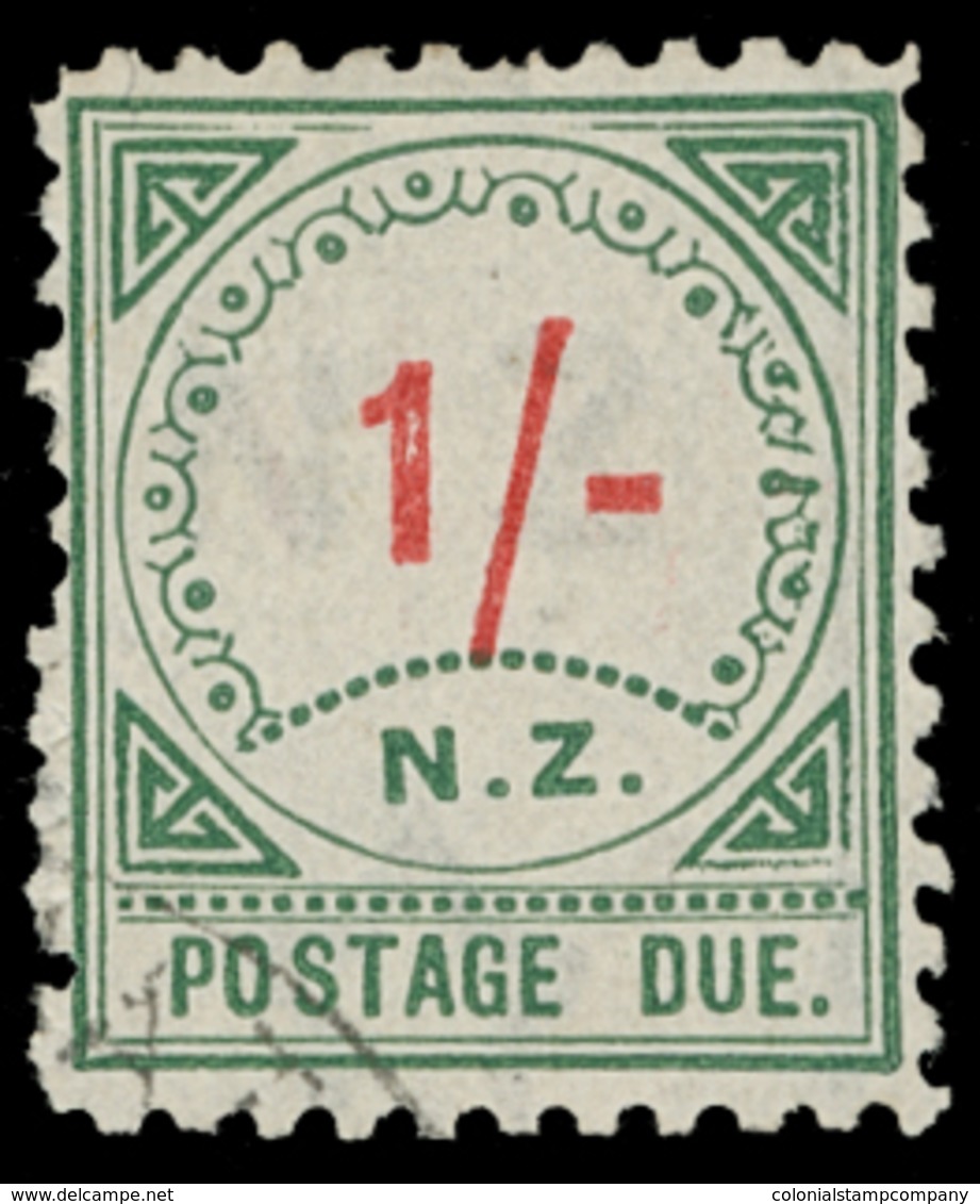 O New Zealand - Lot No.1073 - Postage Due