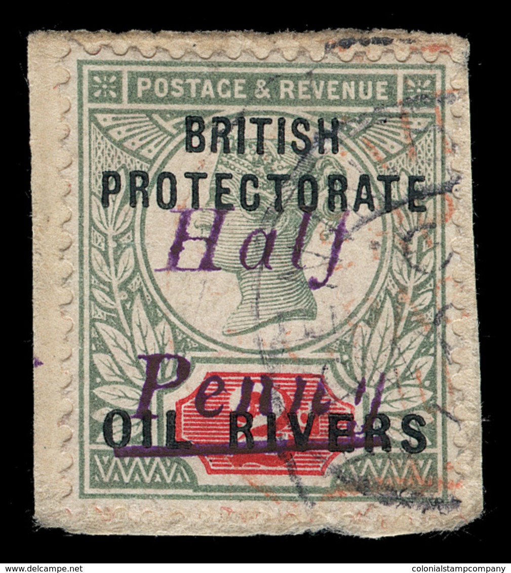OnPiece Niger Coast Protectorate - Lot No.1085 - Other & Unclassified