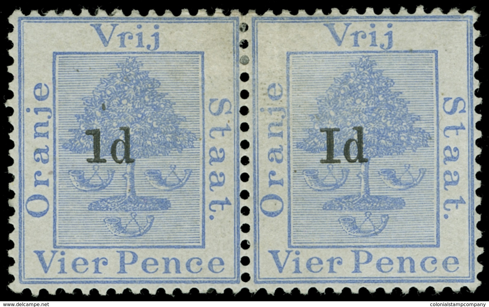 * Orange River Colony - Lot No.1124 - Oranje Vrijstaat (1868-1909)