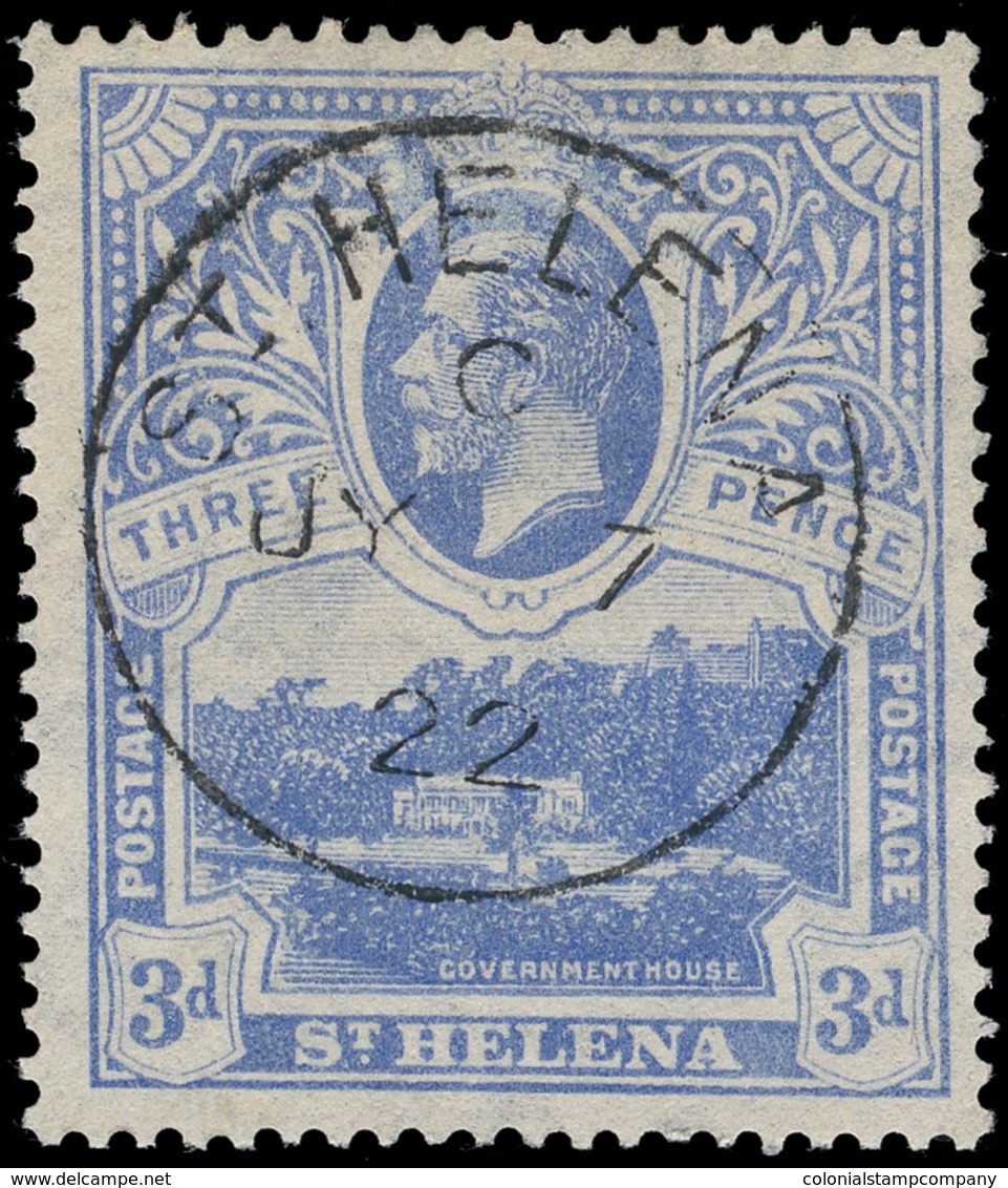 O St. Helena - Lot No.1203 - Saint Helena Island
