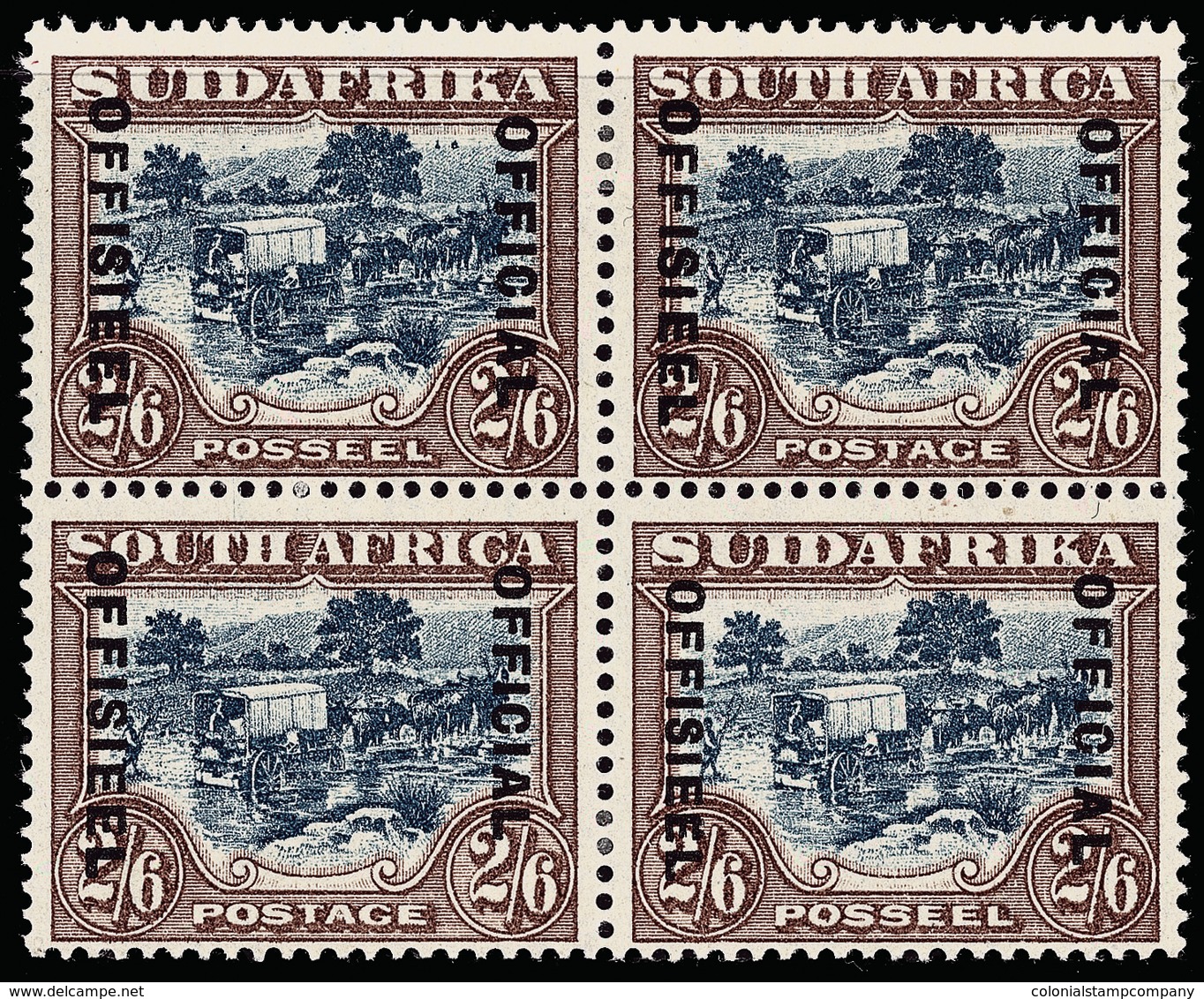 */[+] South Africa - Lot No.1301 - Dienstzegels