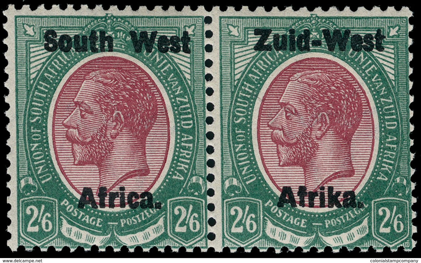 * South-West Africa - Lot No.1302 - Südwestafrika (1923-1990)