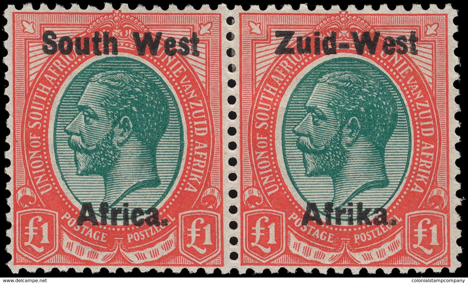 * South-West Africa - Lot No.1303 - Südwestafrika (1923-1990)