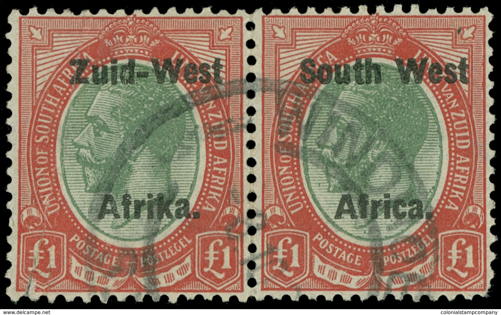 O South-West Africa - Lot No.1307 - Südwestafrika (1923-1990)