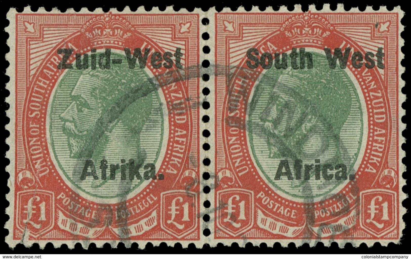 O South-West Africa - Lot No.1307 - África Del Sudoeste (1923-1990)