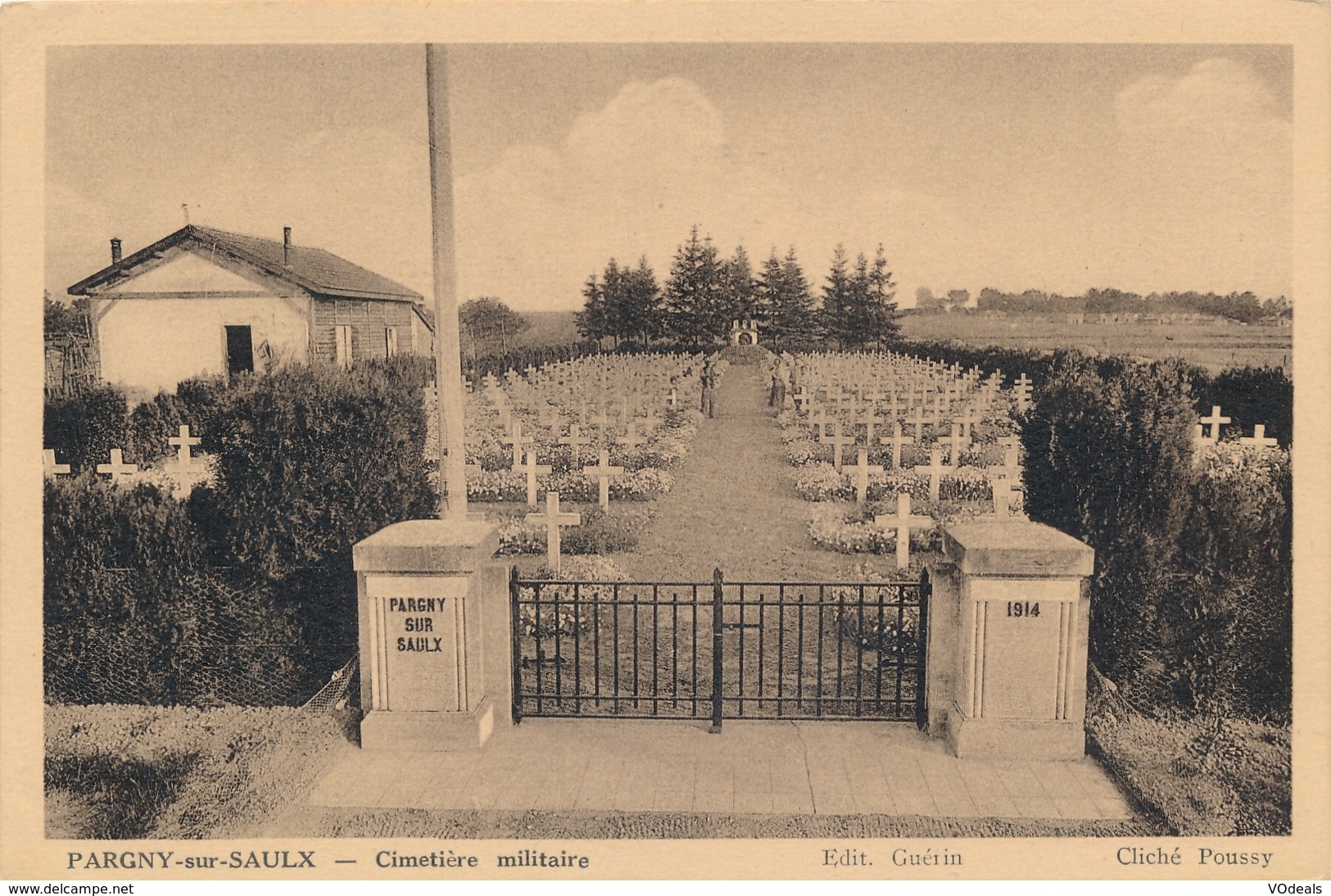 CPA - France - (51) Marne - Pargny Sur Saulx - Cimetière Militaire - Pargny Sur Saulx