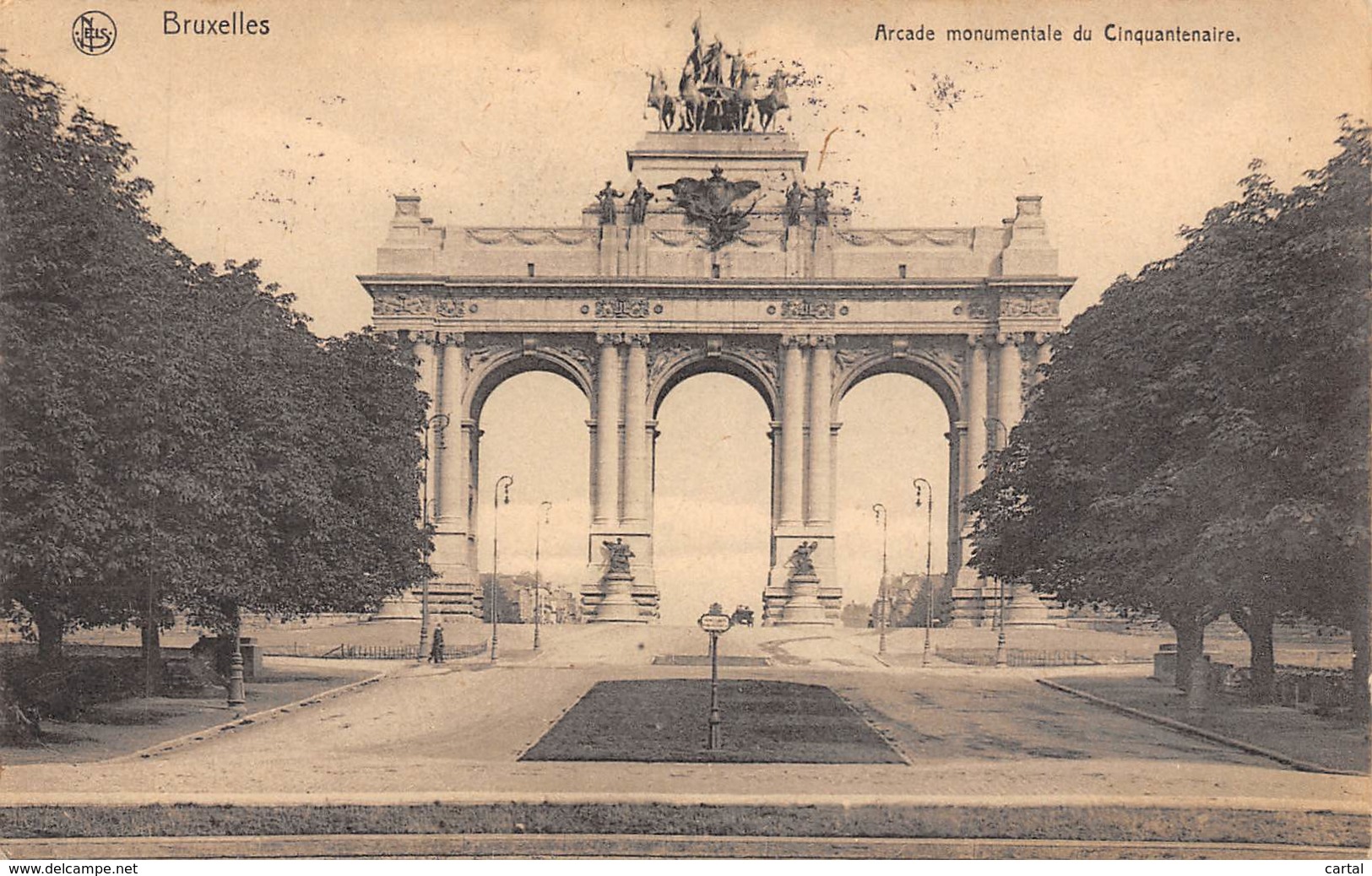 BRUXELLES - Arcade Monumentale Du Cinquantenaire - Monuments