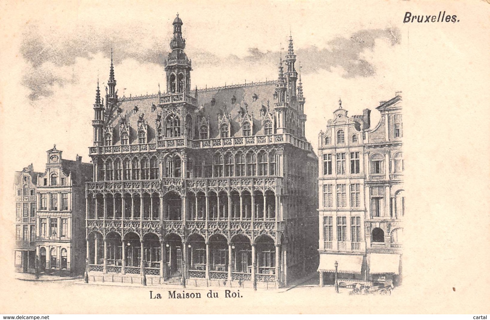 BRUXELLES - La Maison Du Roi - Monumenten, Gebouwen