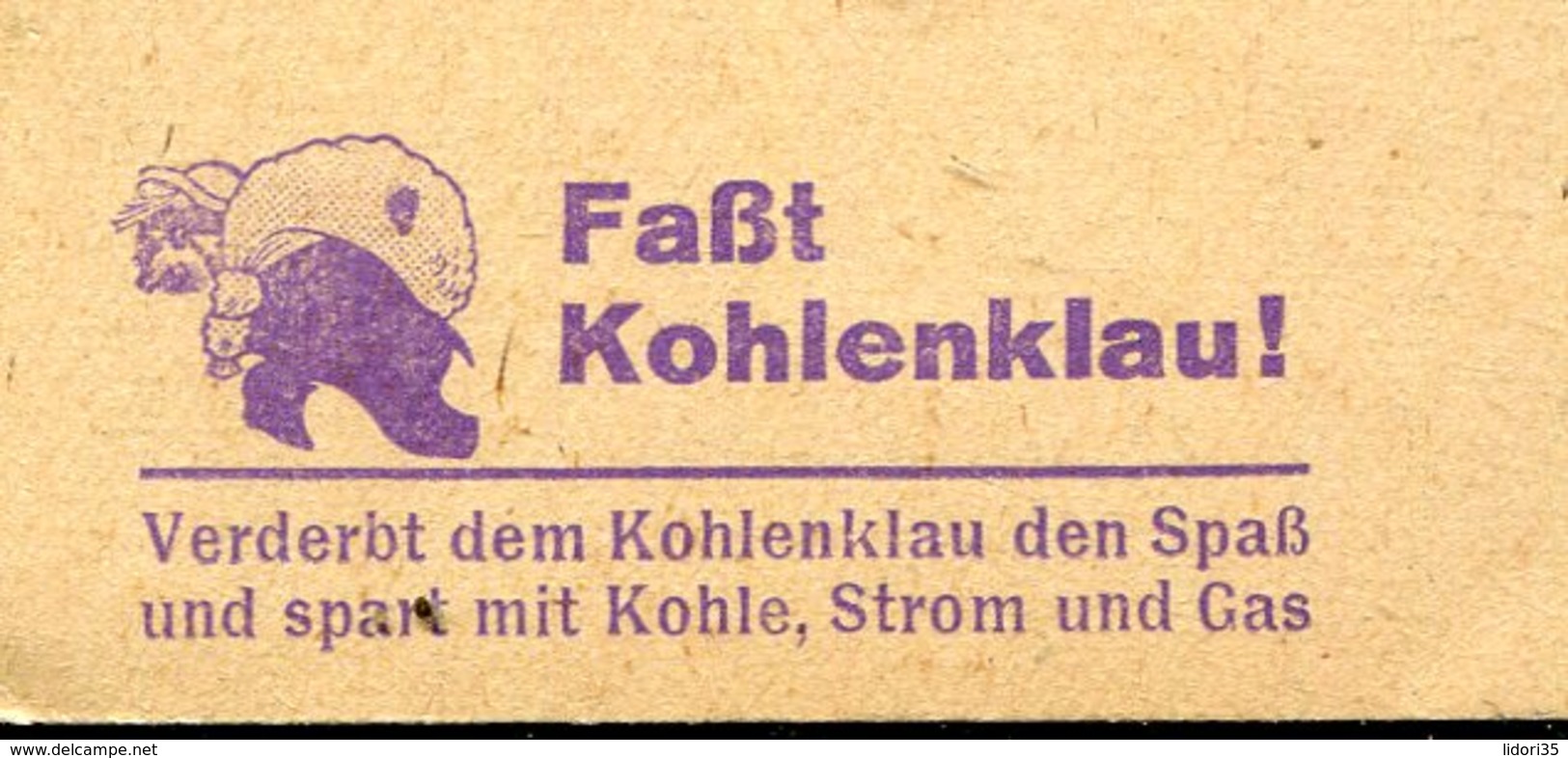 Deutsches Reich / Postkarte "Fasst Kohlenklau" Mi. P 312/01 ** (23474) - Sonstige & Ohne Zuordnung