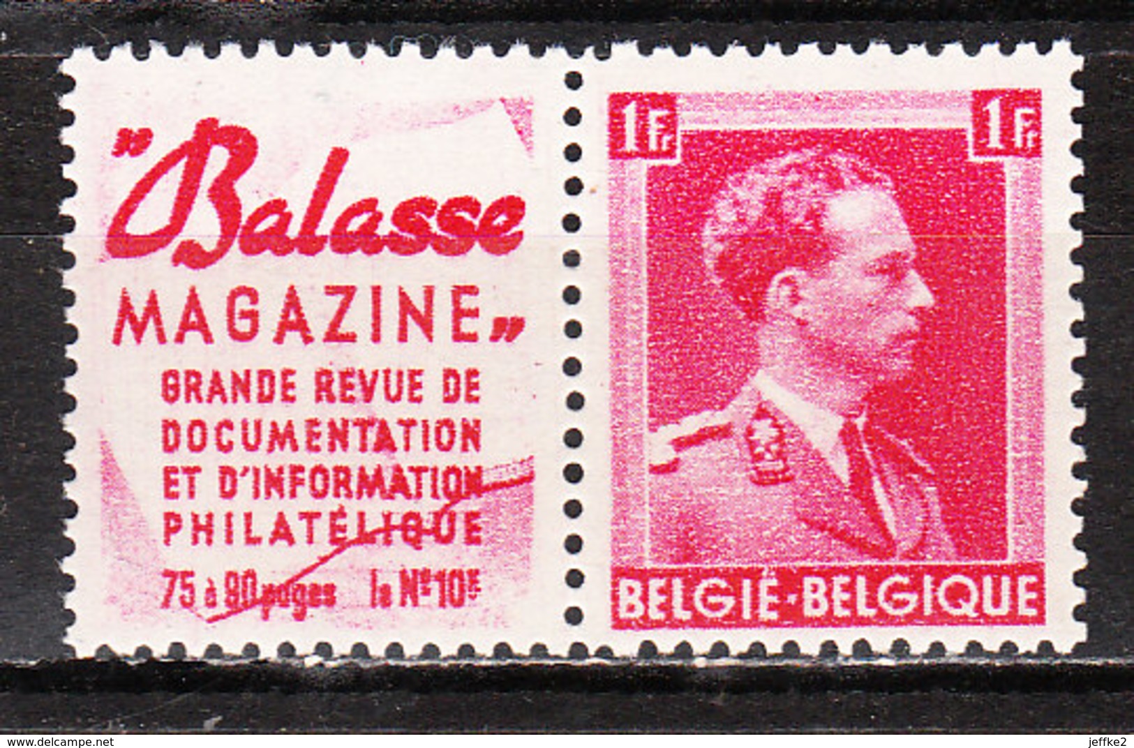 PU143**  Leopold III Col Ouvert - Balasse Magazine - MNH** - LOOK!!!! - Autres & Non Classés