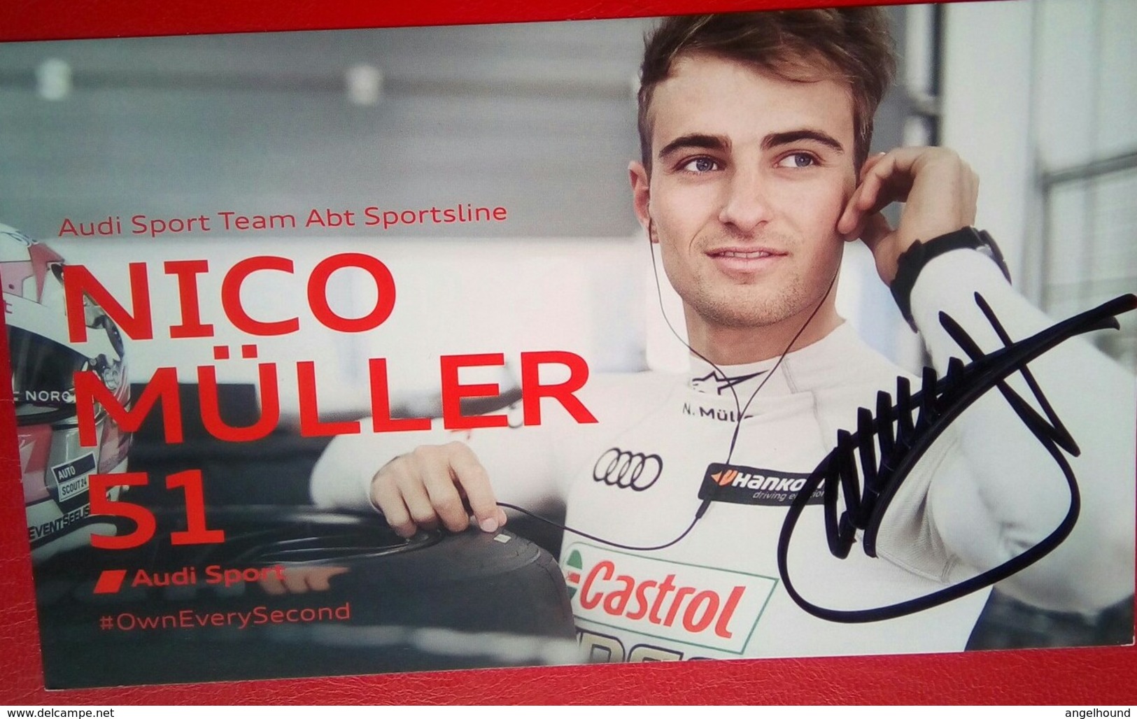 Audi Nico Muller - Autographes