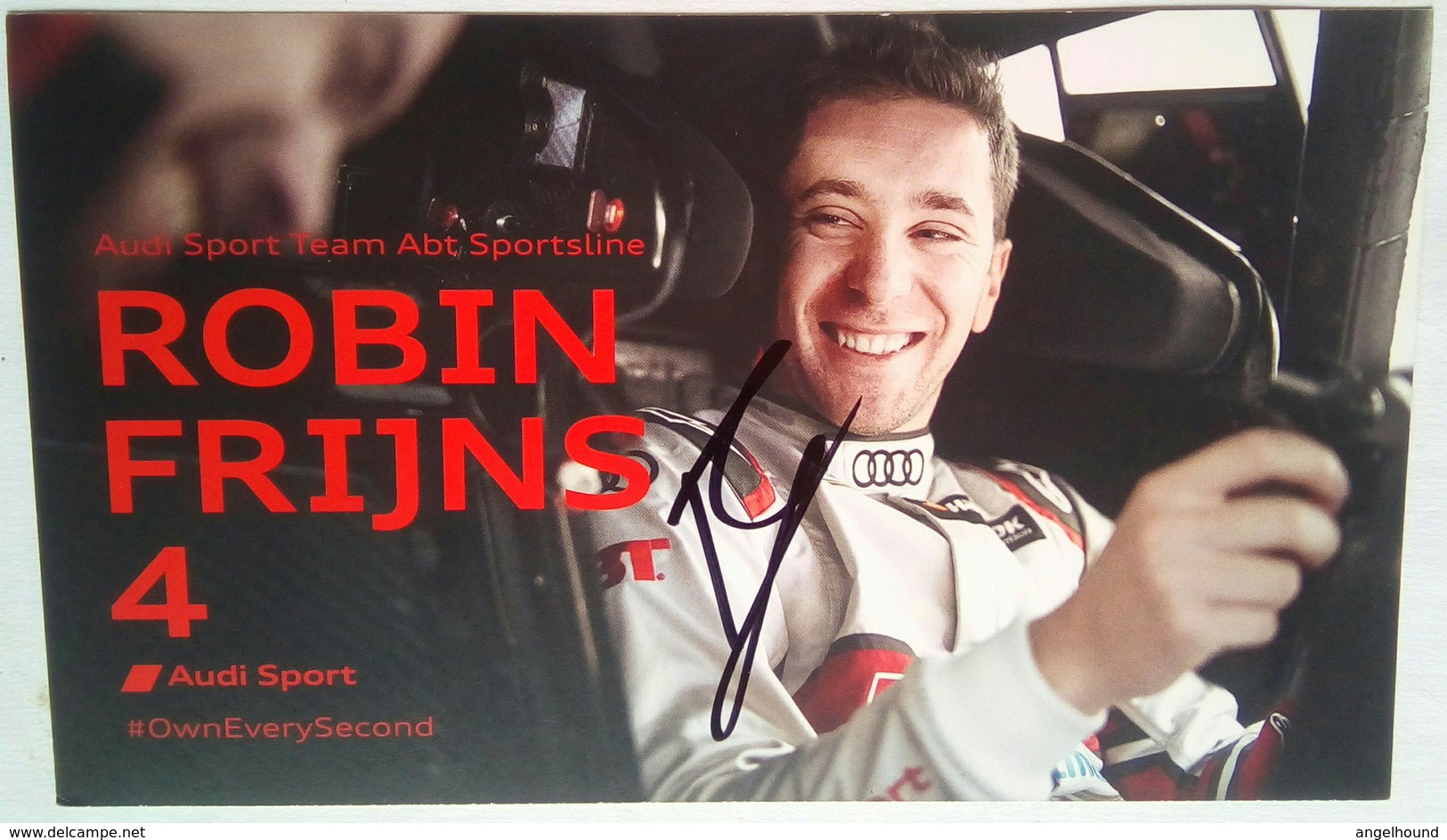 Audi Robin Frijns - Autogramme