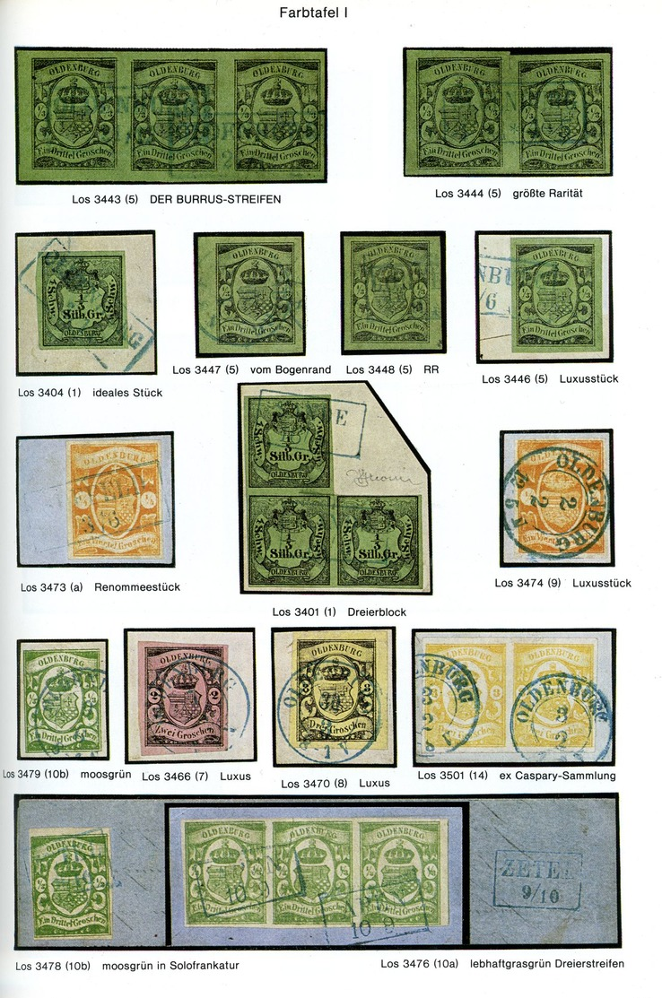 9. Kruschel Auktion 1976 - Romanow Teil 5 NDP, Elsaß-Lothr., Oldenburg, Sachsen, Thurn & Taxis Selten - Auktionskataloge