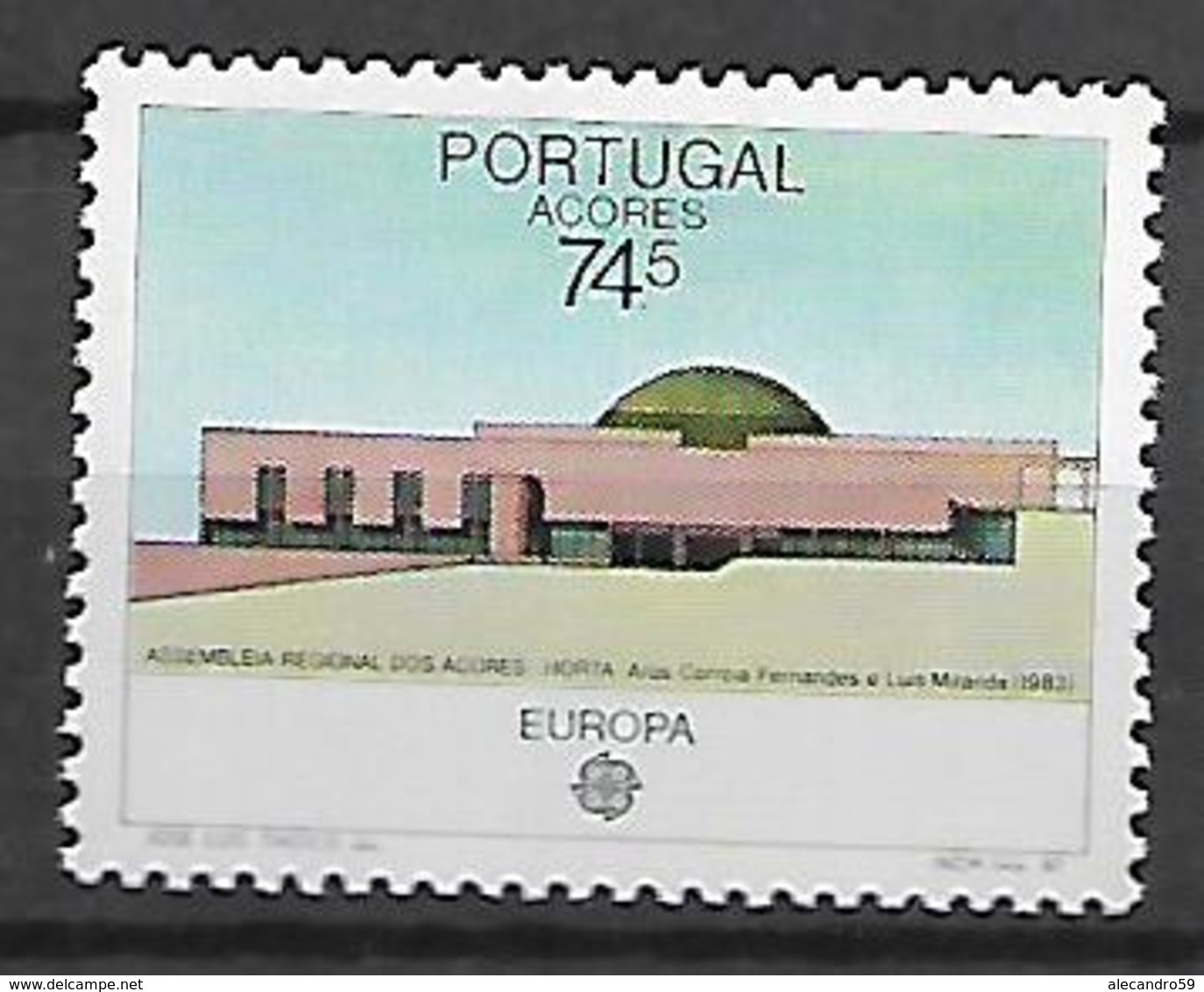 Portugal (Madeira) 1987 EUROPA Stamps - Modern Architecture  MNH - Nuevos