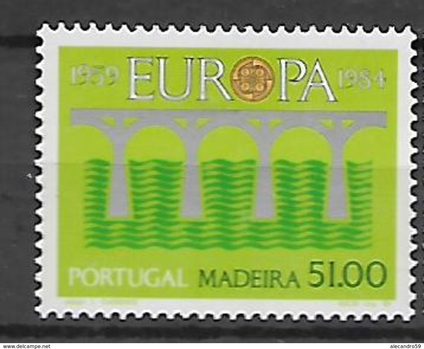 Portugal  (Madeira)1984 EUROPA Stamps - Bridges - The 25th Anniversary Of CEPT  MNH - Unused Stamps