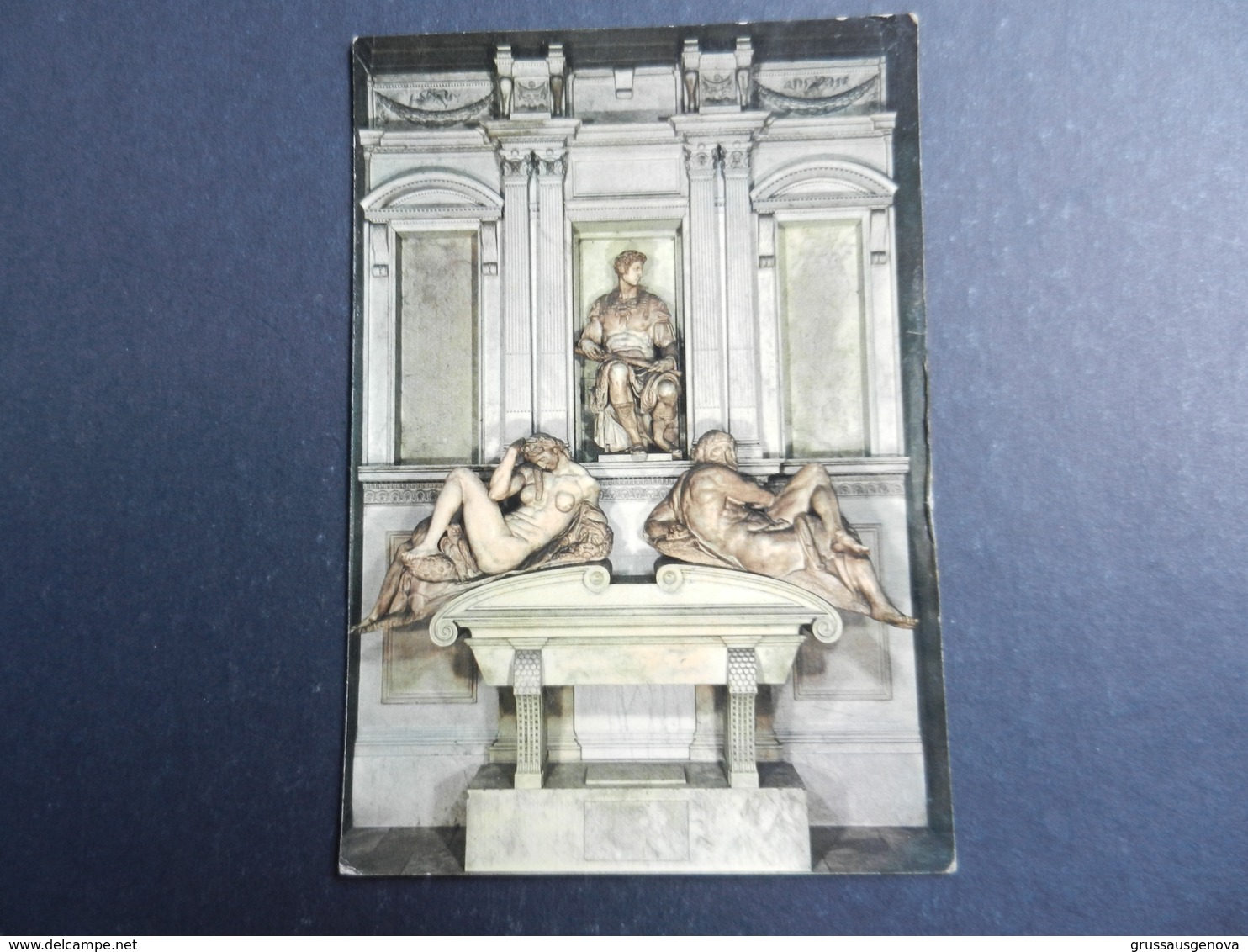 19973) FIRENZE CAPPELLE MEDICEE MONUMENTO A GIULIANO DE MEDICI NON VIAGGIATA - Firenze