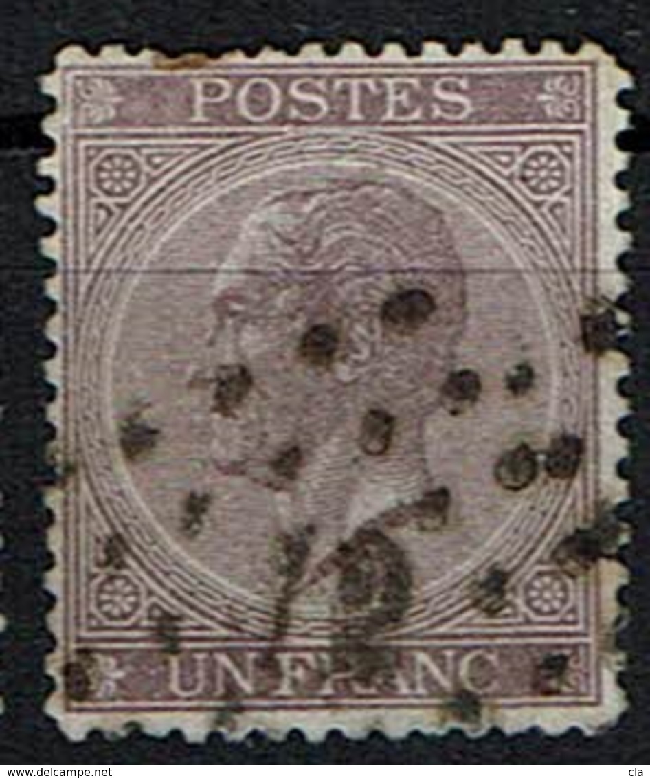 21  Obl  LP 12 Anvers - 1865-1866 Profile Left