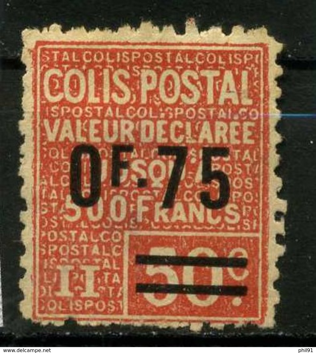 FRANCE   Colis Postaux   N° Y&T  CP91  * NSG - Neufs