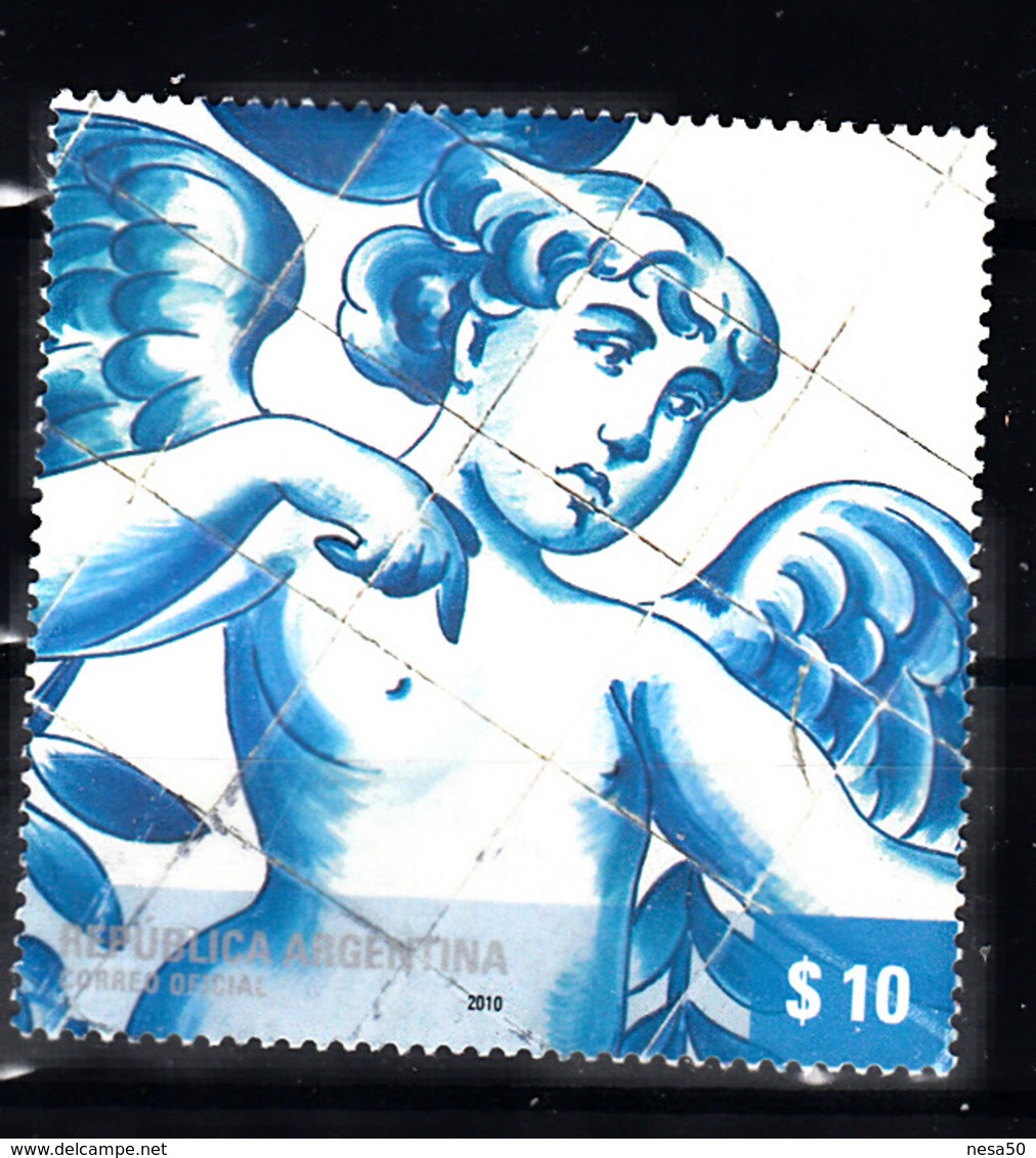 Argentinie 2010 Mi Nr  3372 $ 10 , Lissabon, Tegels - Oblitérés