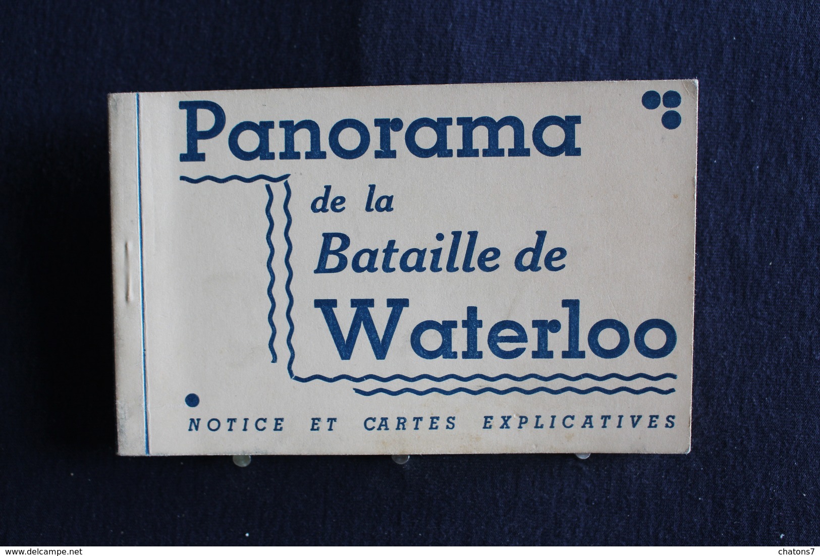 I-120 / 2 Carnet De 12 Cartes - La Bataille De Waterloo + Panorama De La Bataille - Notice Et Cartes Explicatives, - Waterloo