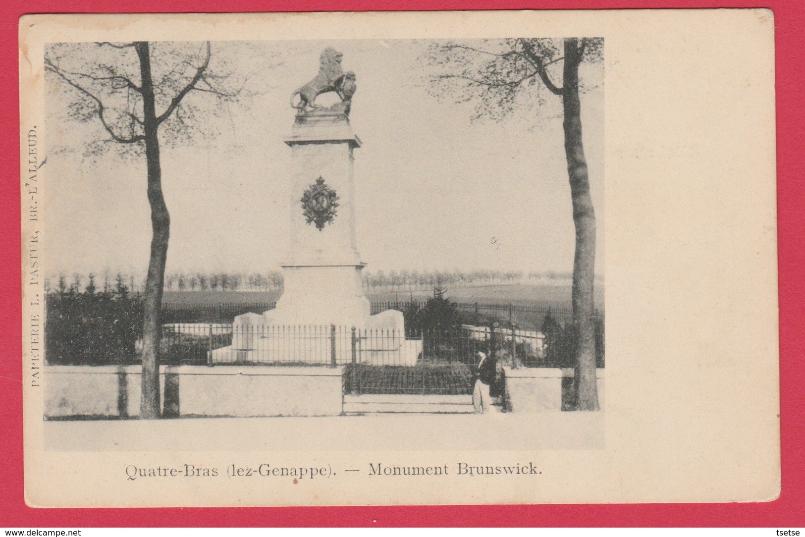 Quate-Bras Lez Genappe - Monument Brunswick ( Voir Verso ) - Genappe