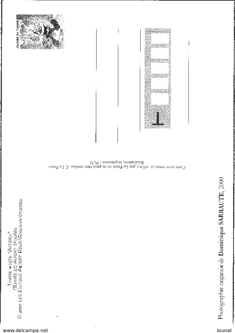 Timbres - Astérix - Oeuvres De Aubert Uderzo Photographie De Dominique Sarraute - Briefmarken (Abbildungen)