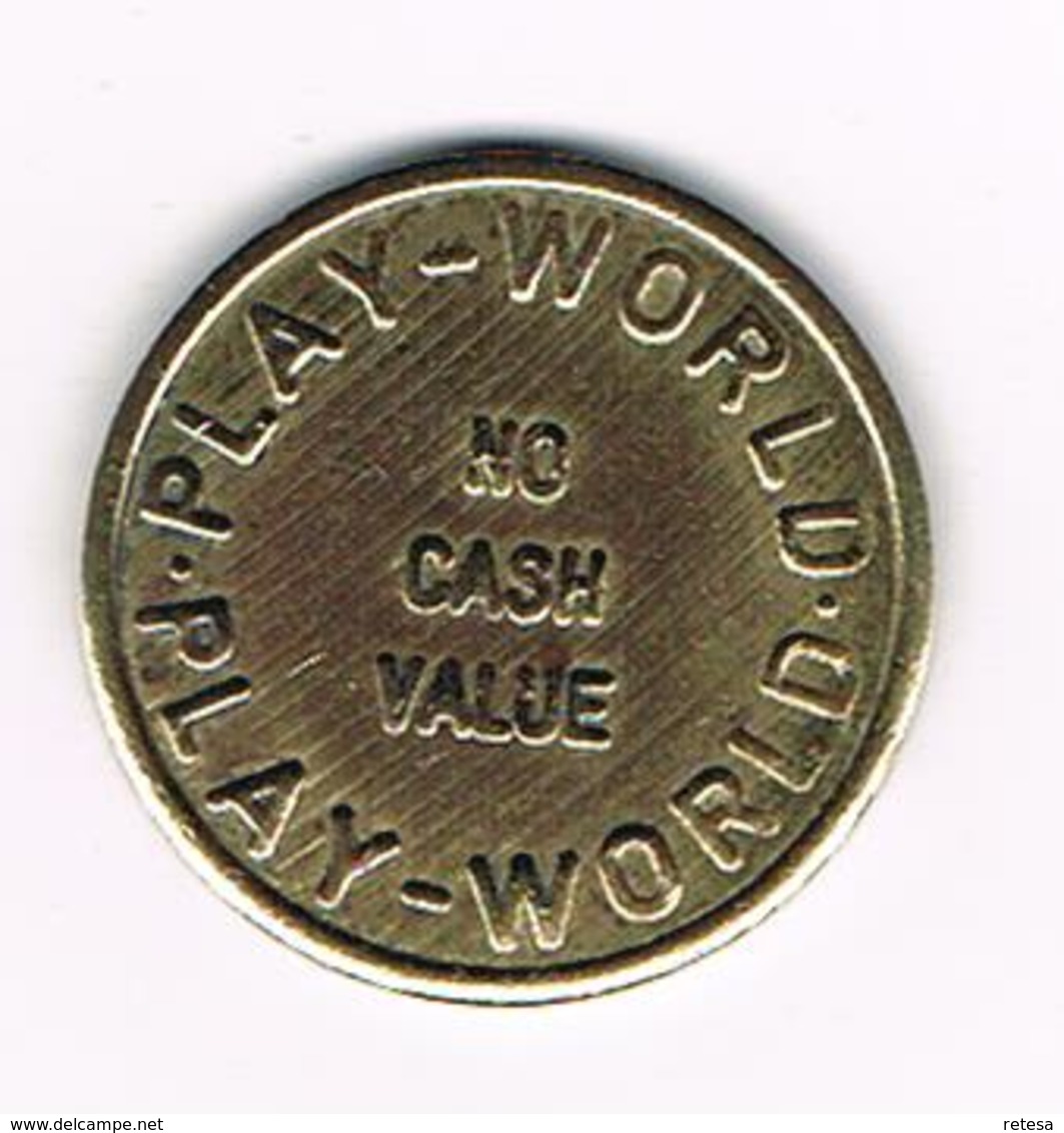 //  TOKEN  PLAY - WORLD   - NO CASH  VALUE - Casino