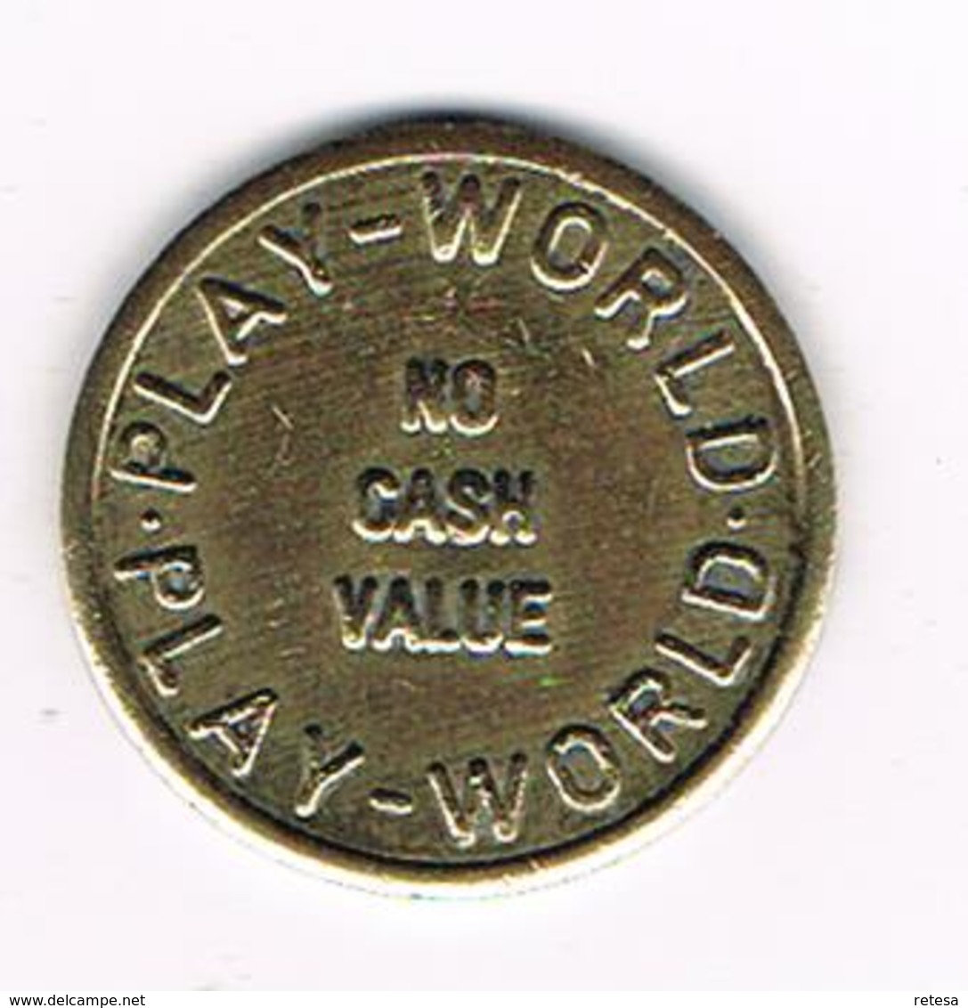 //  TOKEN  PLAY - WORLD   - NO CASH  VALUE - Casino