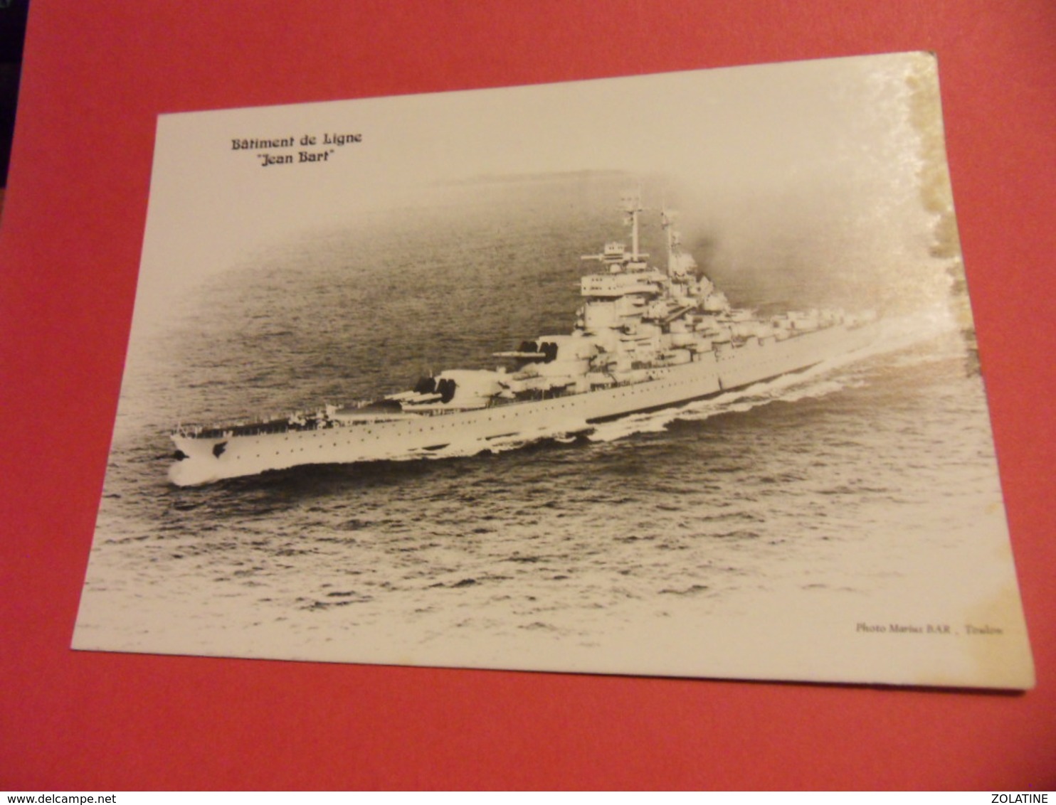 LOT 727-LOT 5 CPM NAVIRES DE GUERRE FRANCAIS -Tous Les Scans Disponibles - Krieg