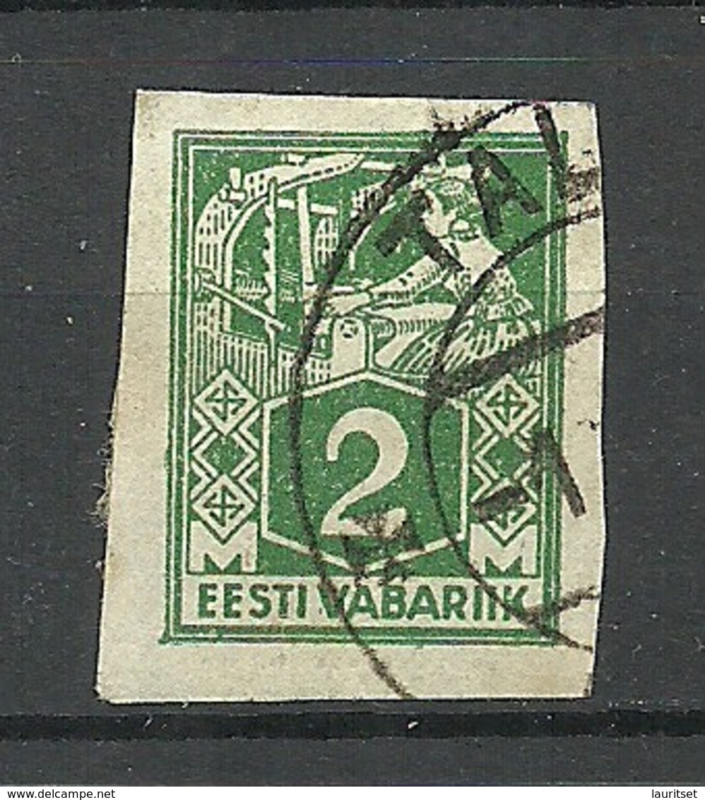 ESTLAND Estonia 1922 Michel 34 B O - Estland