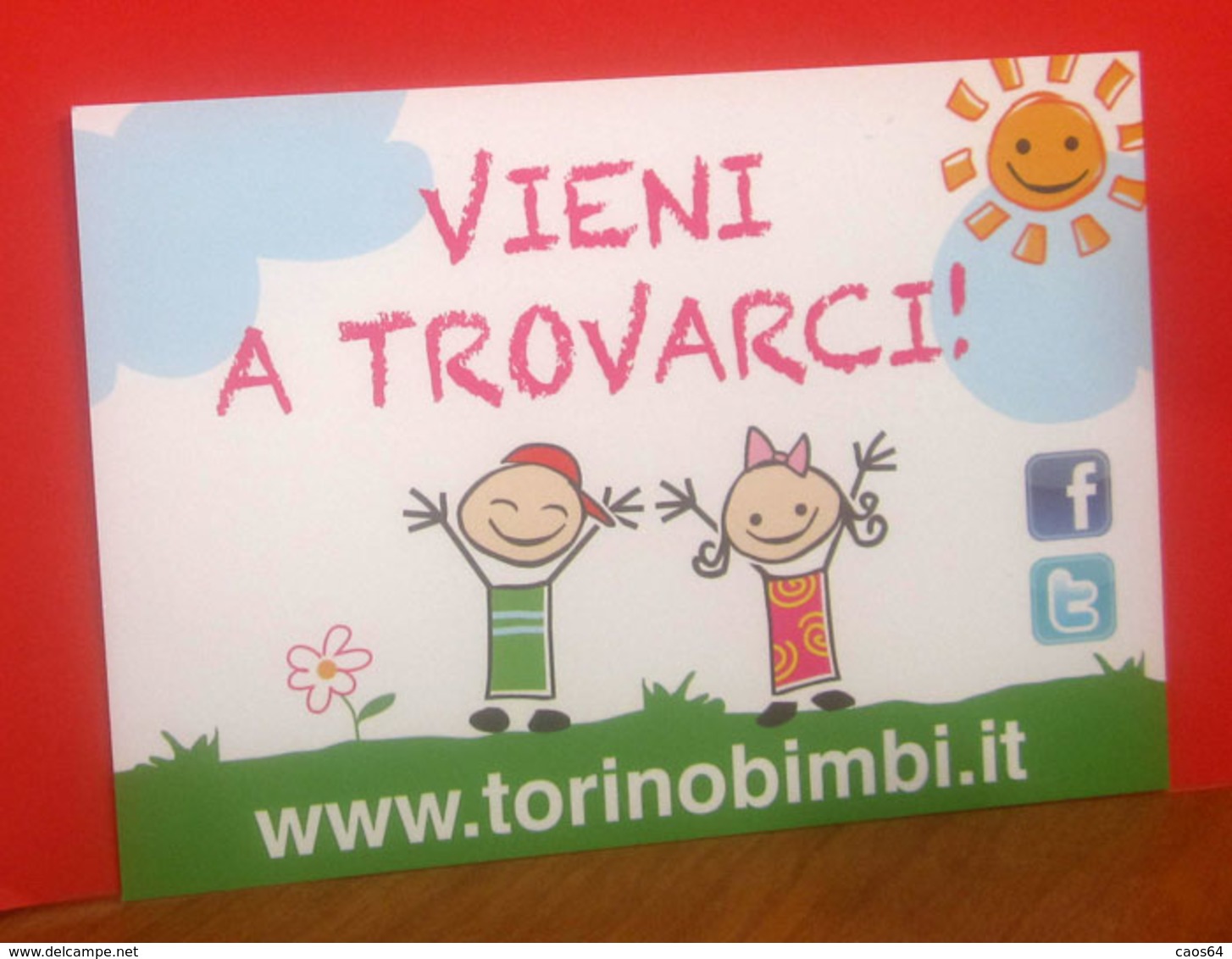 Torino Bimbi CARTOLINA  Pubblicità Freecards 1645 - Pubblicitari