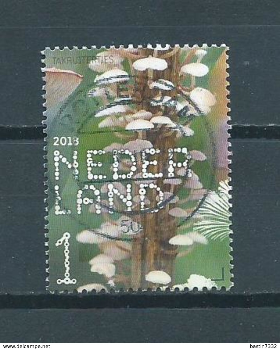 2018 Netherlands Pilze,takruitertjes Used/gebruikt/oblitere - Used Stamps