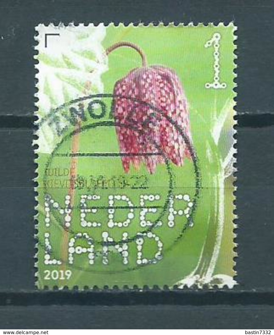 2019 Netherlands Flowers,wilde Kievitsbloem Used/gebruikt/oblitere - Gebruikt