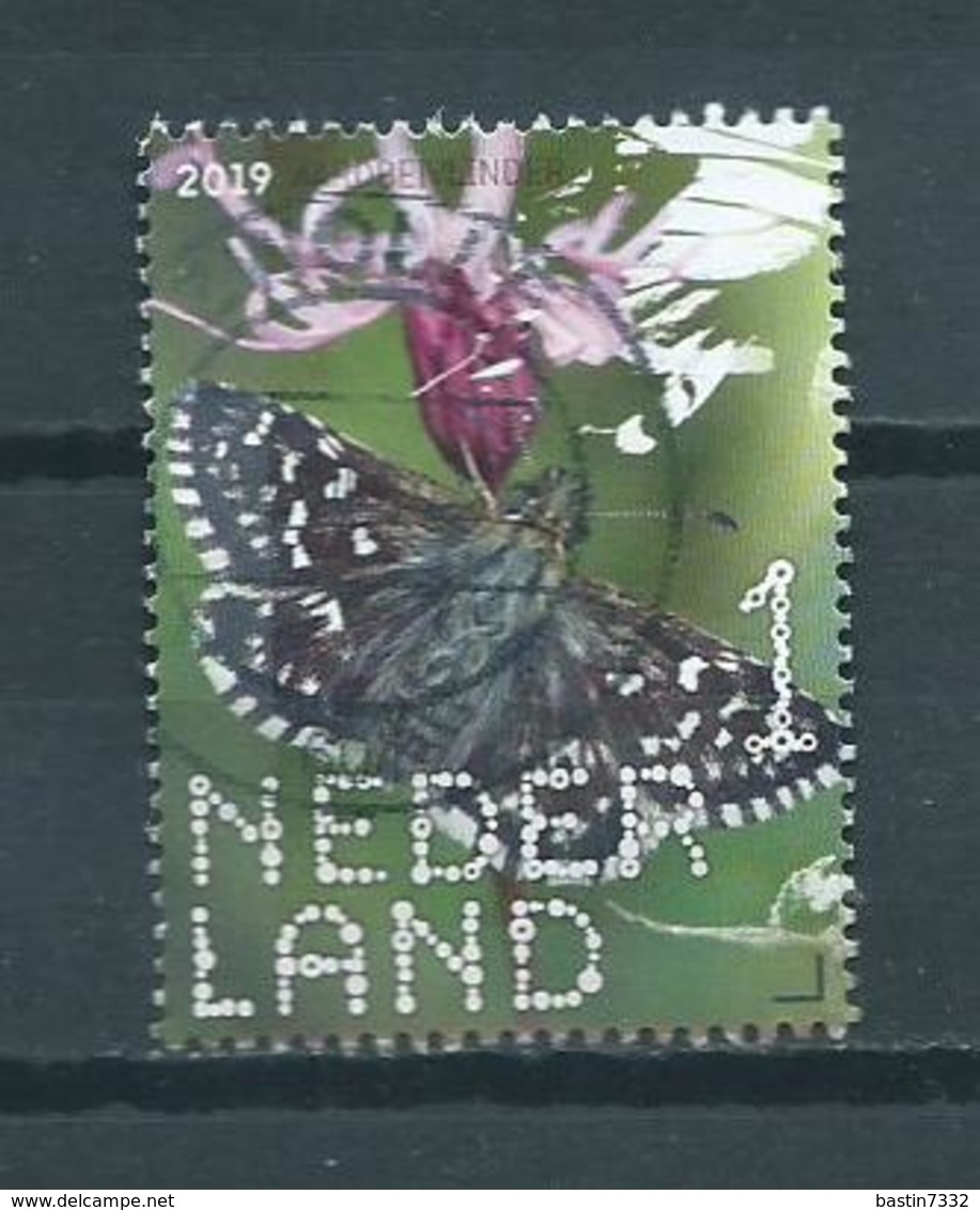 2019 Netherlands Butterfly,aardbeivlinder Used/gebruikt/oblitere - Oblitérés