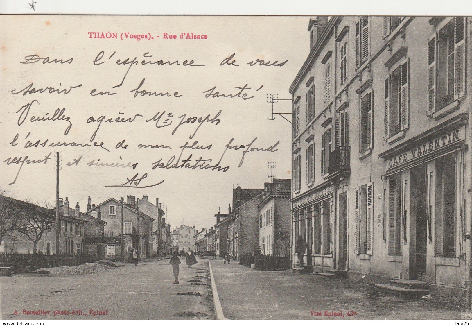 THAON RUE D ALSACE - Thaon Les Vosges