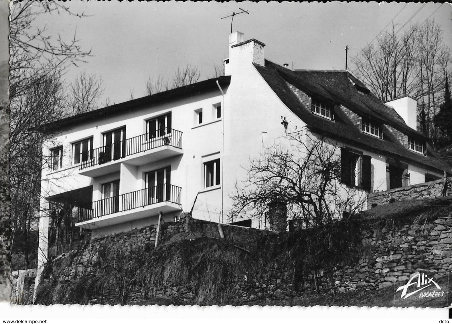 ESTARVIELLE Vallée Du LOURON Hôtel "Les Cimes", Route Du Col De Peyresourde. Fouran Propriét. Ph. Alix., Cpsm - Autres & Non Classés