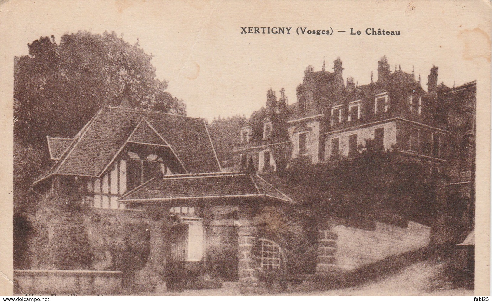 XERTIGNY LE CHATEAU - Xertigny