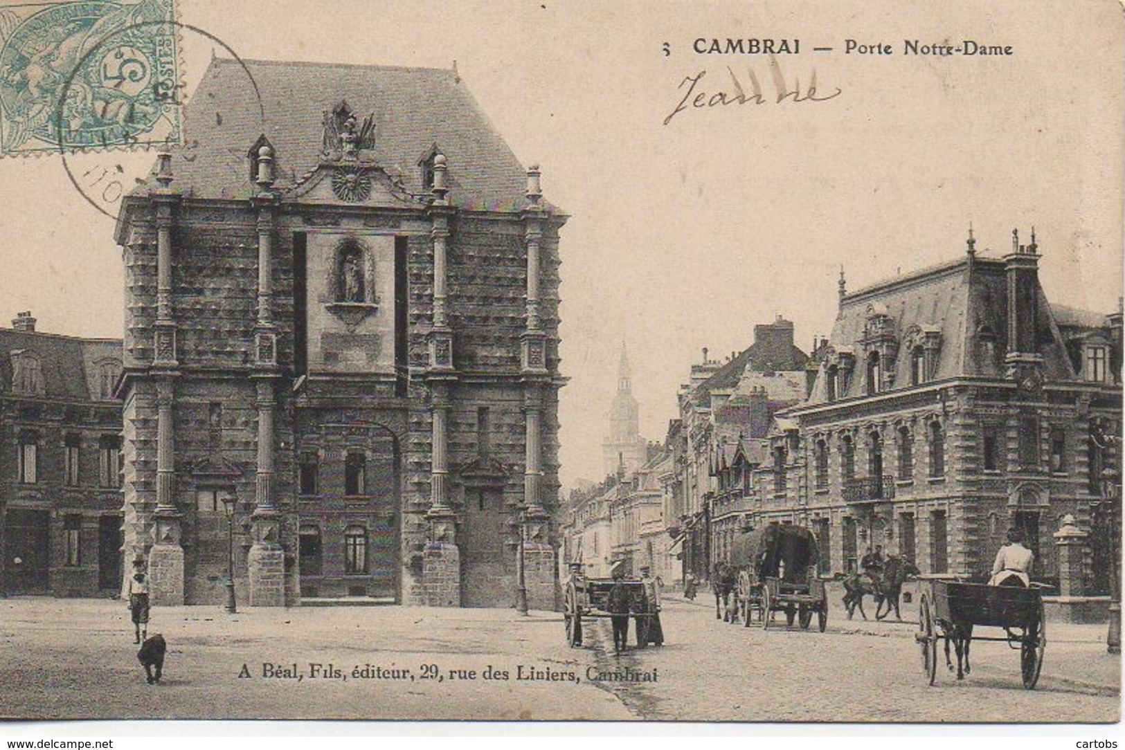 59 CAMBRAI  Porte Notre-Dame - Cambrai