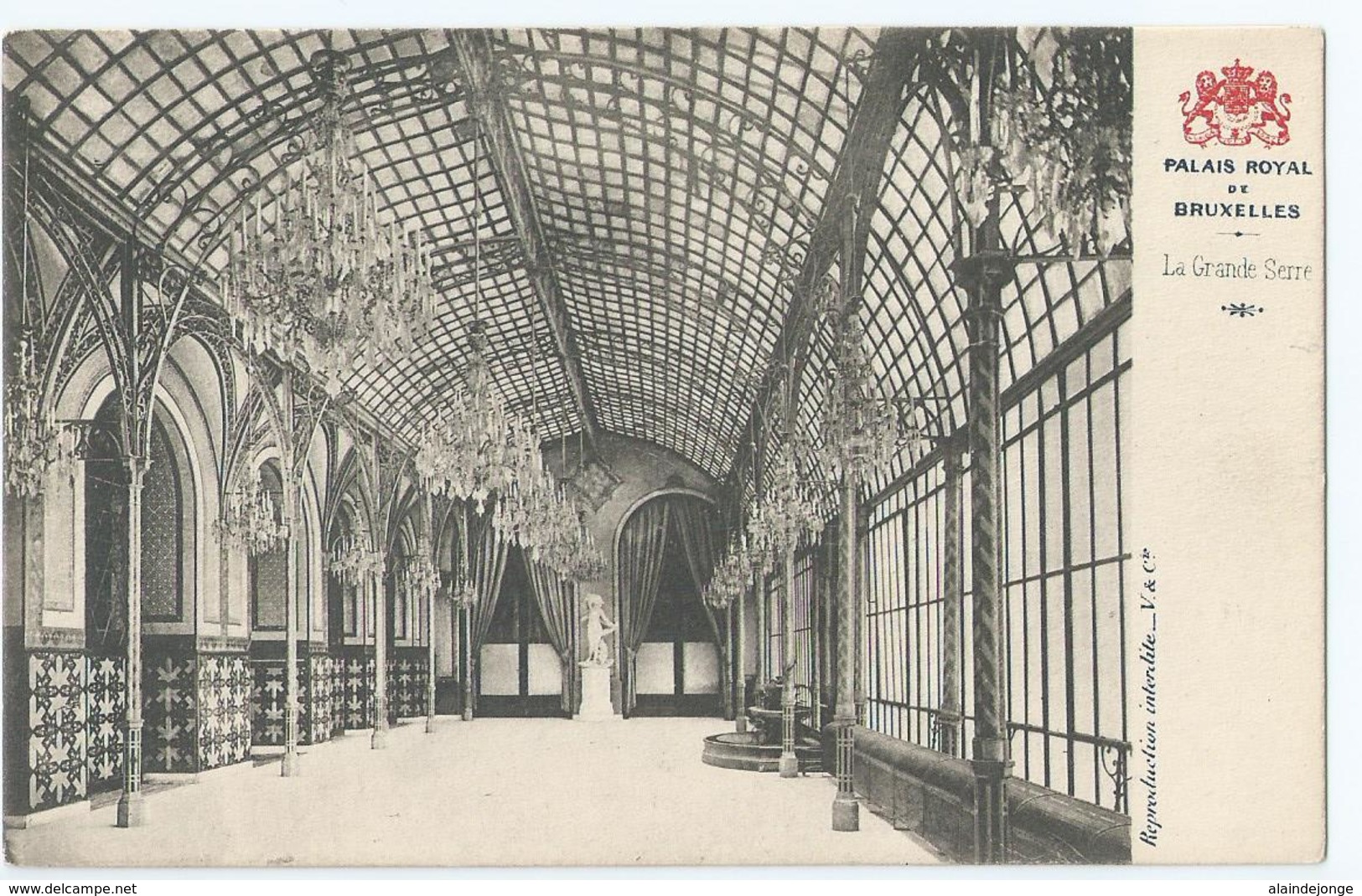 Laeken - Palais Royal De Bruxelles - La Grande Serre - Vanderauwera & Cie, Editeurs - Laeken