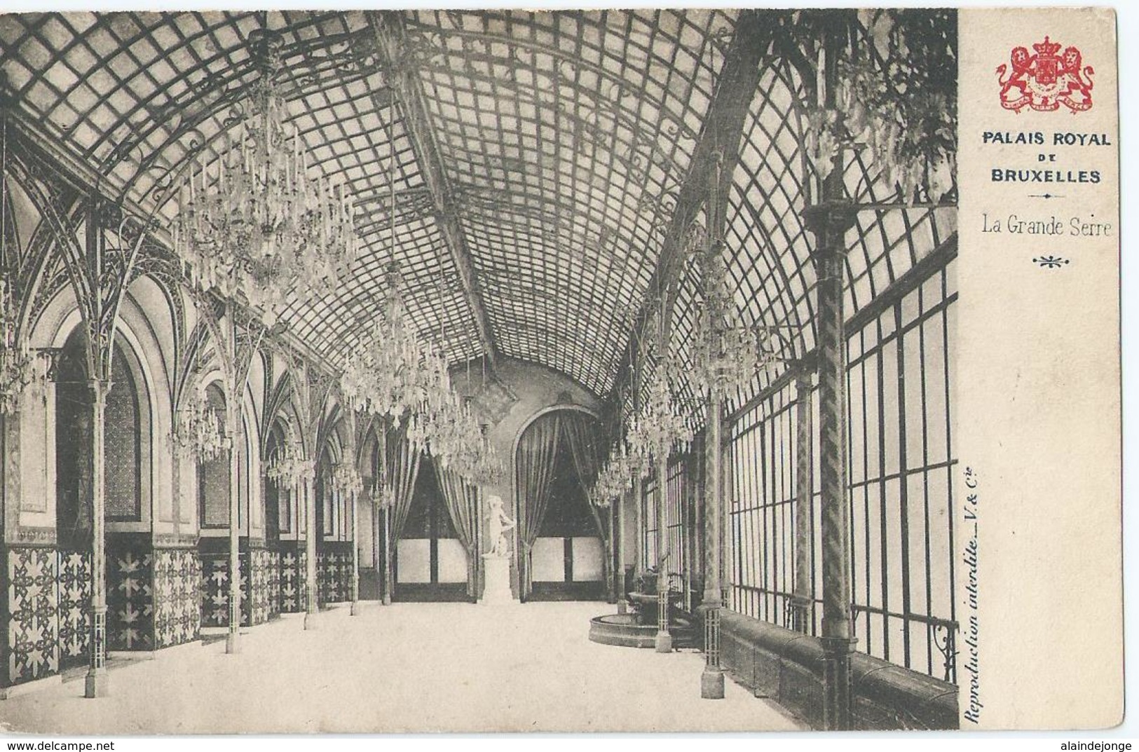 Laeken - Palais Royal De Bruxelles - La Grande Serre - Vanderauwera & Cie, Editeurs - 1904 - Laeken